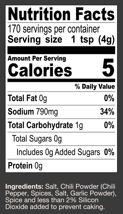 Rib Seasoning 24 oz shaker